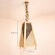 Handmade Bamboo Trapeze Hanging Lamp